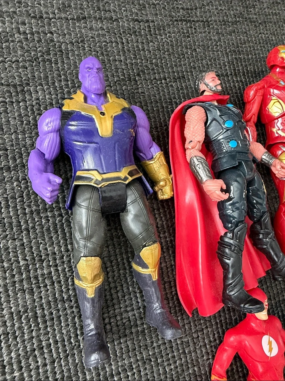 Lot of DC & Marvel Action Figures